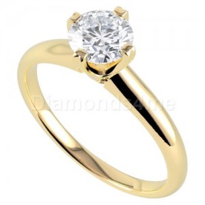 טבעת  אירוסין דניאלה בזהב צהוב
