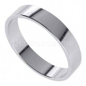 טבעת נישואים איידן בזהב לבן