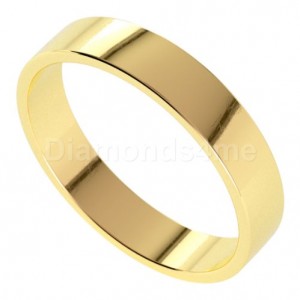 טבעת נישואים איידן בזהב צהוב