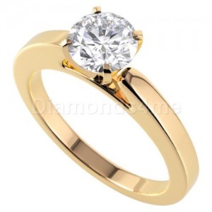 טבעת אירוסין קנדיס זהב צהוב